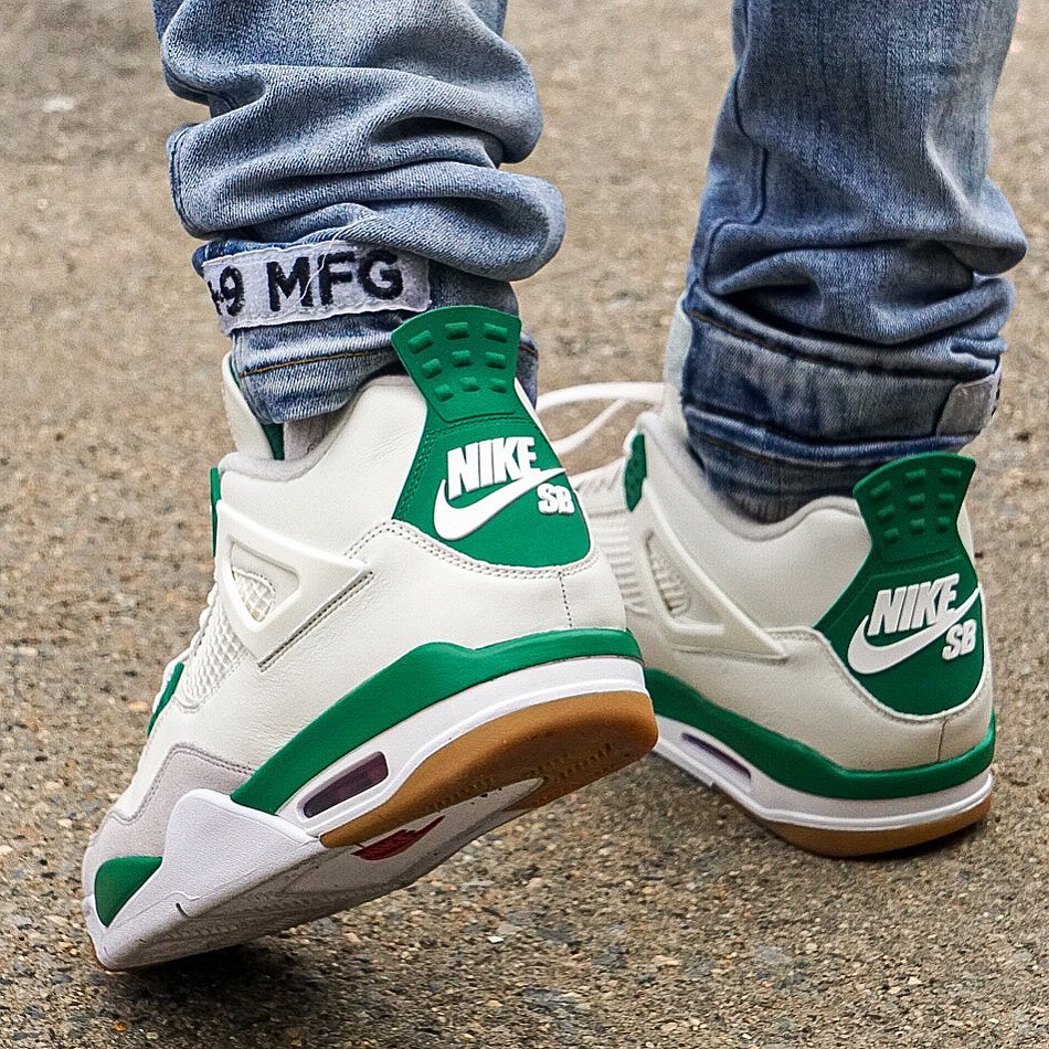 Nike SB Air Jordan 4 Pine Green @therealsonofsomeman (1)