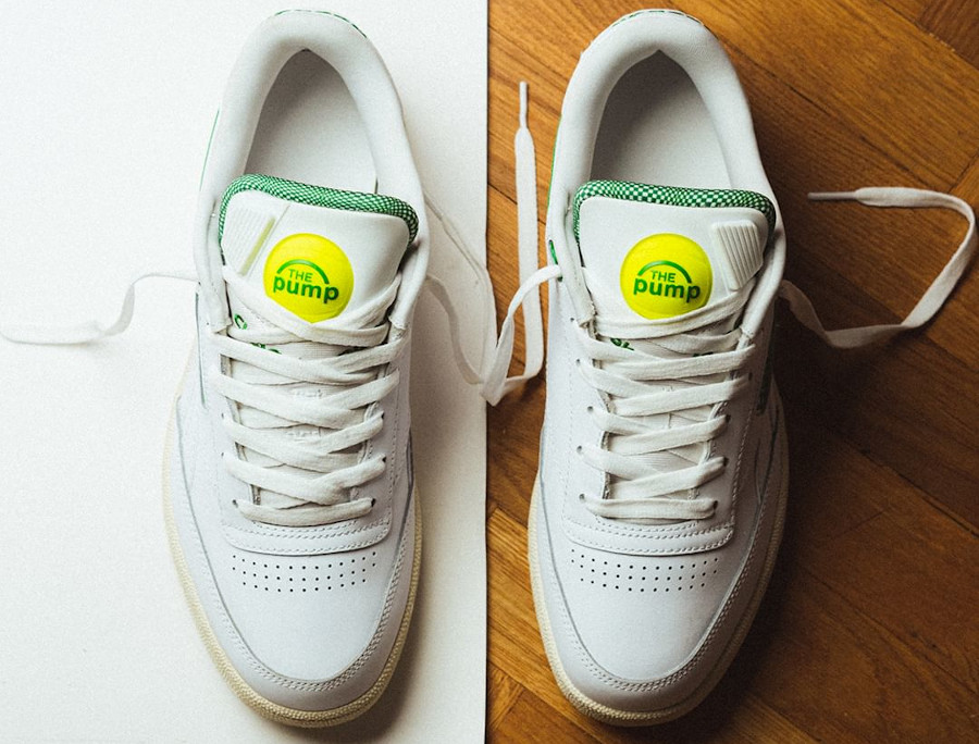 Reebok Club C 85 Pump Citron Citrus Green GW4794