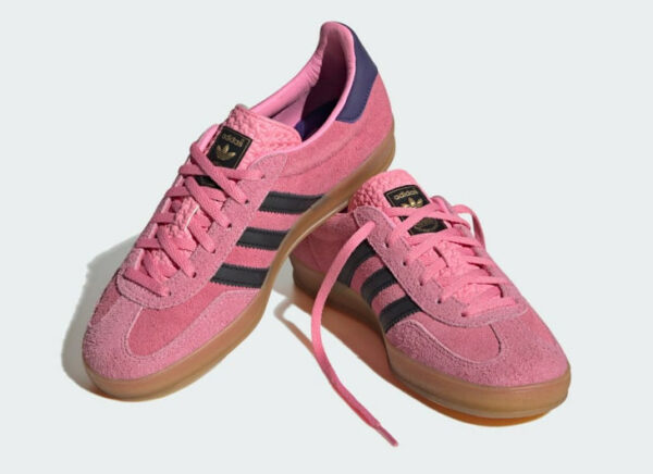 adidas Gazelle Indoor Bliss Pink daim rose IE7002 600x436