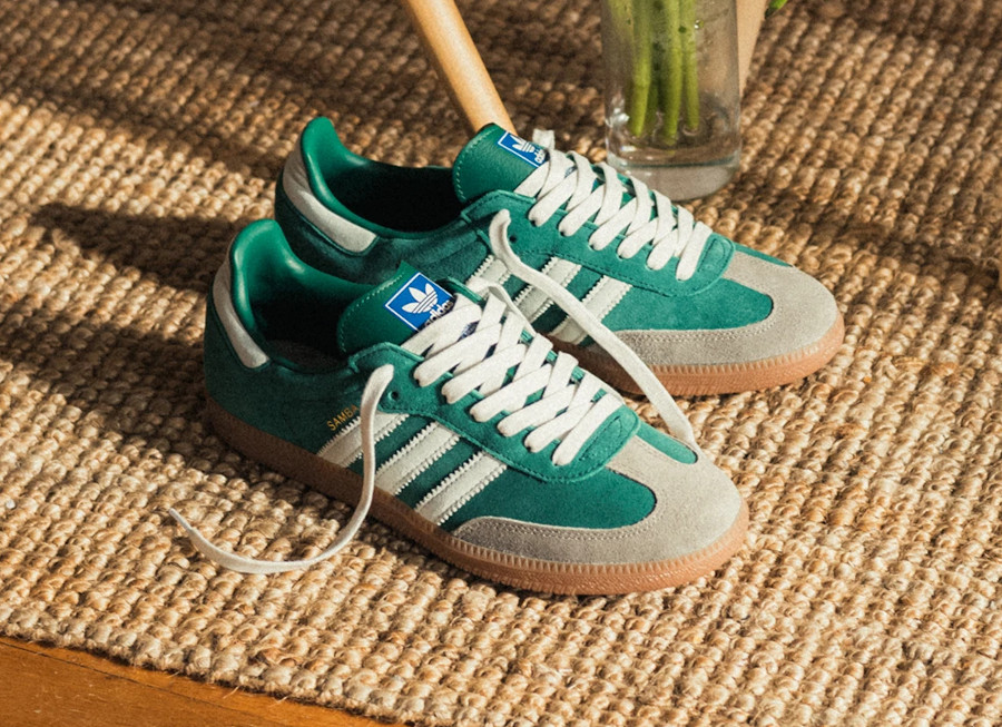 adidas Samba OG Chalk Collegiate Green Vert foncé 2023 ID2054