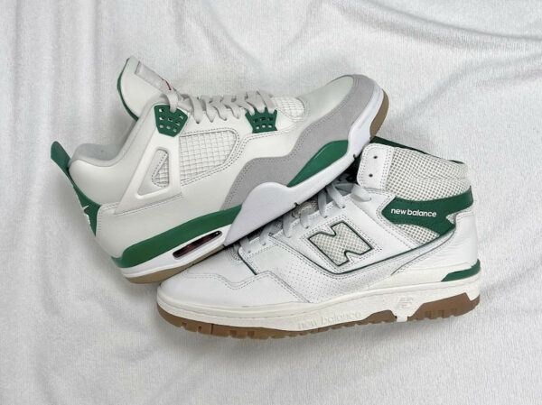 NB 650 BB650RG1 x ALD Aimé Leon Dore 'Mulberry' White Green