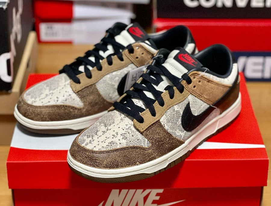 Nike Dunk Low Co.JP Snakeskin Head 2 Head FJ5434-120