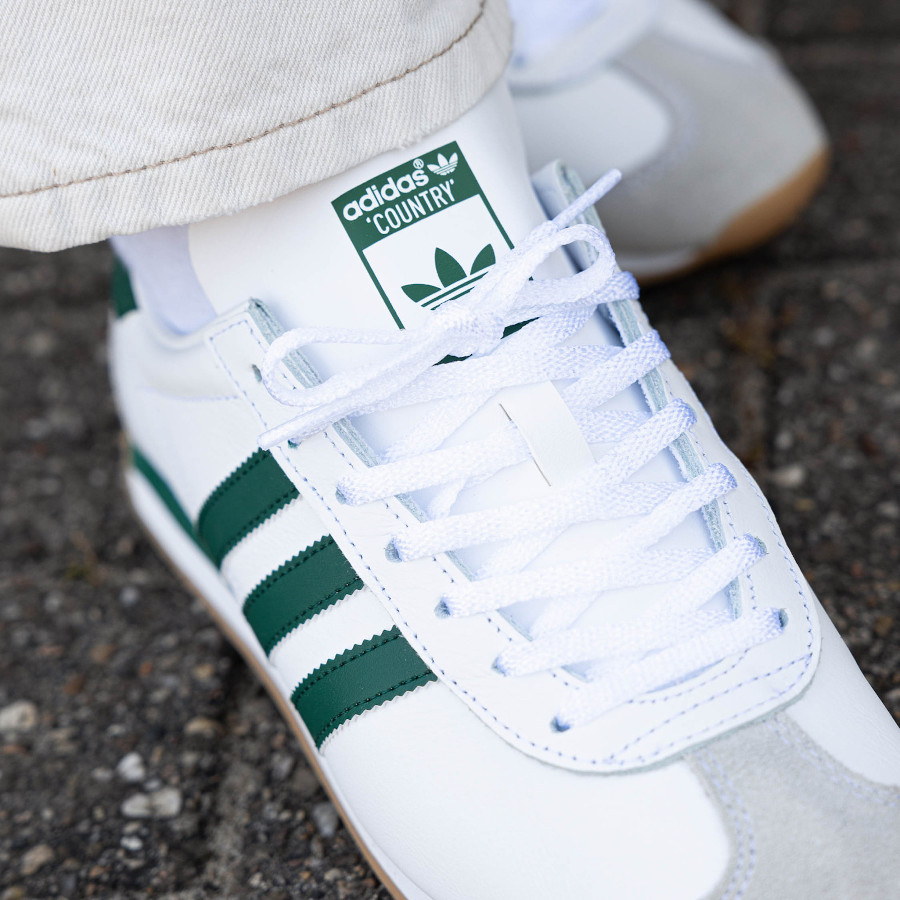 Adidas country store cuir