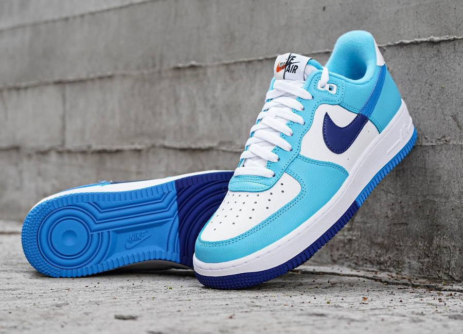 Nike Air Force 1 Low Split “Light Photo Blue” #closerlook