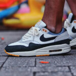 Nike Air Max 1 Athlelic Dept voile beige clair on feet 2 150x150