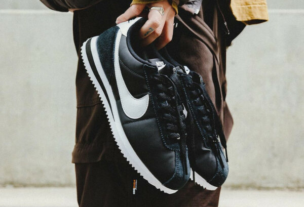 Nike Cortez Nylon Gump Black White DZ2795 001 600x409