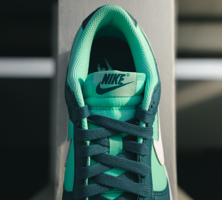 Nike Dunk Low bleu pétrole et vert émeraude (1)