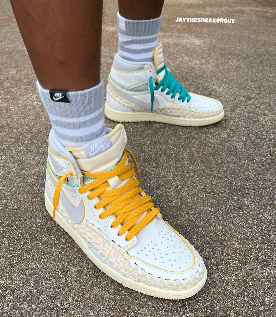 AJ1 High Woven Footscape x Union LA x BBS Summer '96