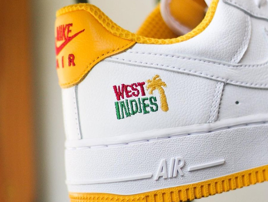 Nike Air Force1 Low West Indies II Yellow 2023 WI2 (DX1156-101)