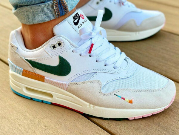 Nike Air Max 1 China women's national football team on feet