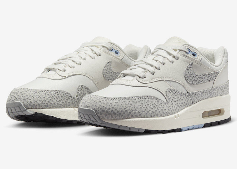 Nike Air Max 1 Safari Summit White pas cher