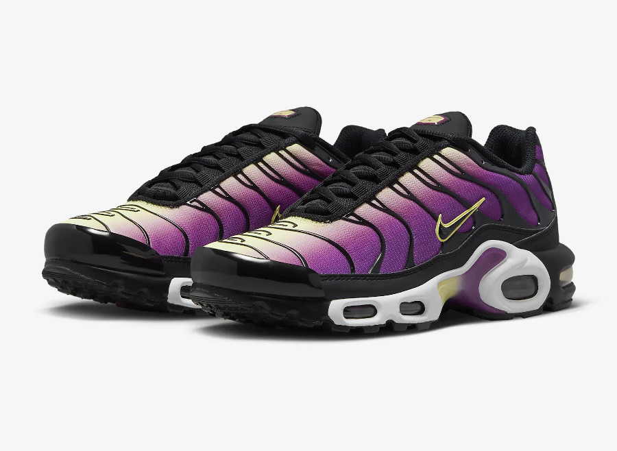 Nike Air Max Plus Black-Citron Tint-Bold Berry pas cher