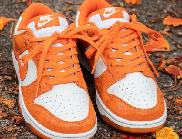 Nike Dunk Low Total Orange 2023 couv 600x459