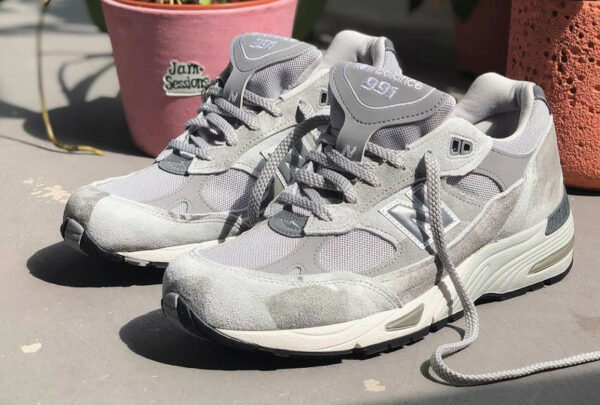 NB 991 Pigmented Washed Grey M991PRT Taches Grises MIUK