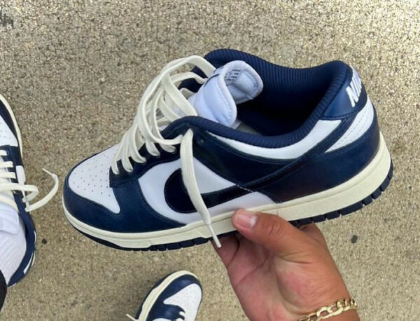 Nike Dunk Low Premium Villanova Vintage Navy 2023 BTTYS FN7197 100 600x458