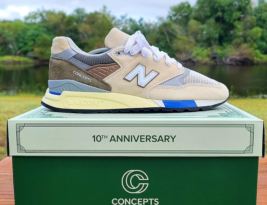 NB 998 U998CN x Concepts C-Notes 2023 10th Anniversary (couv)