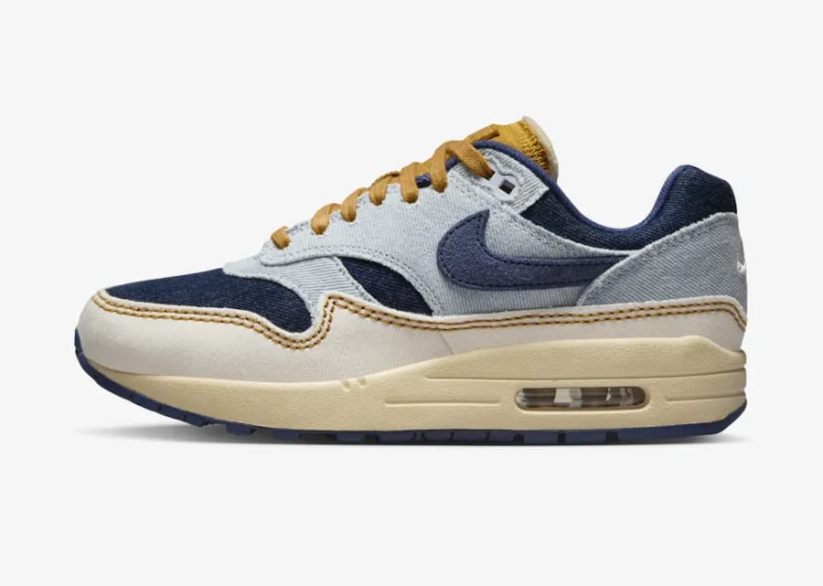 Nike Air Max 1 Aura and Midnight Navy