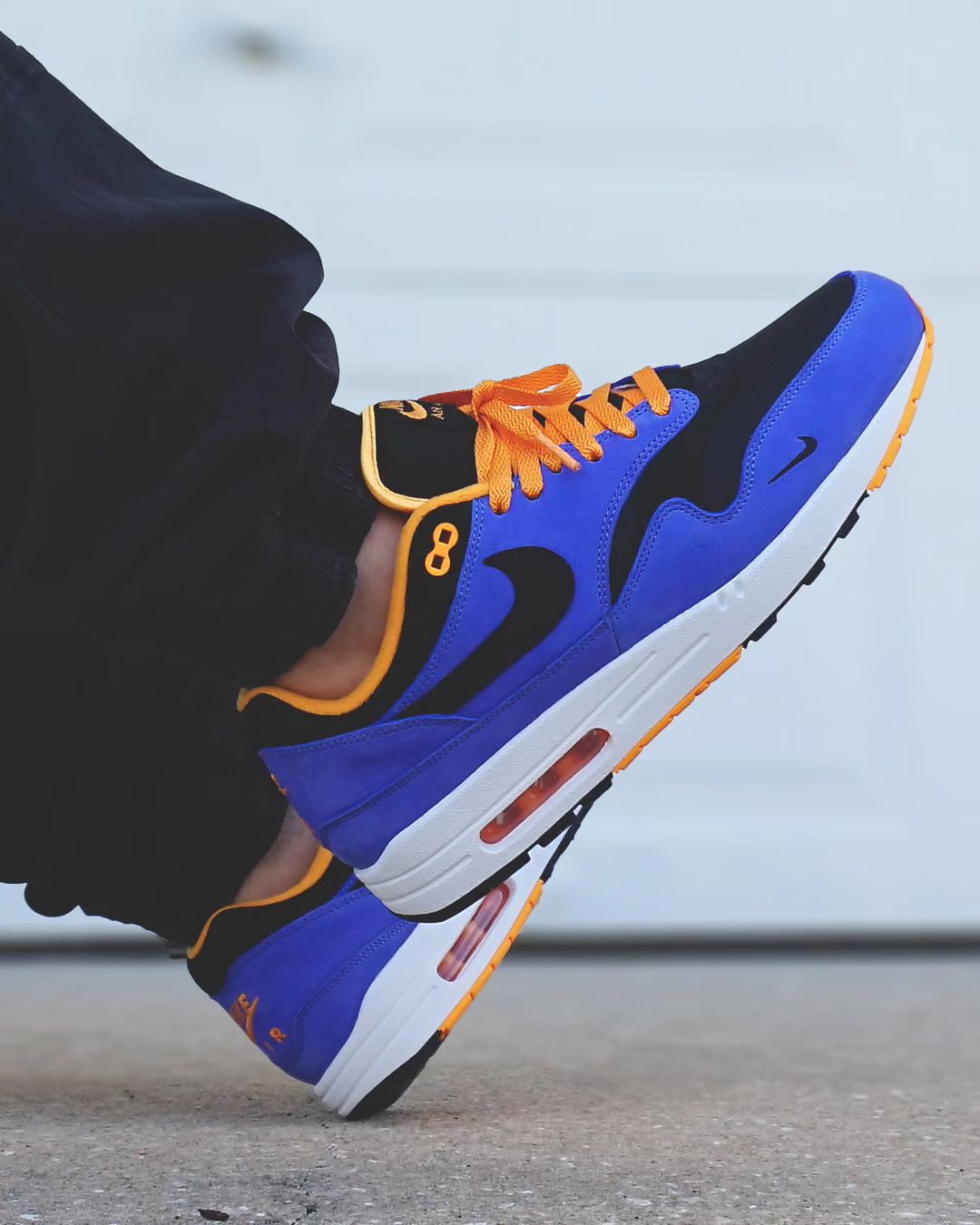 Nike Air Max 1 By You Black Purple Orange @bigpetyo
