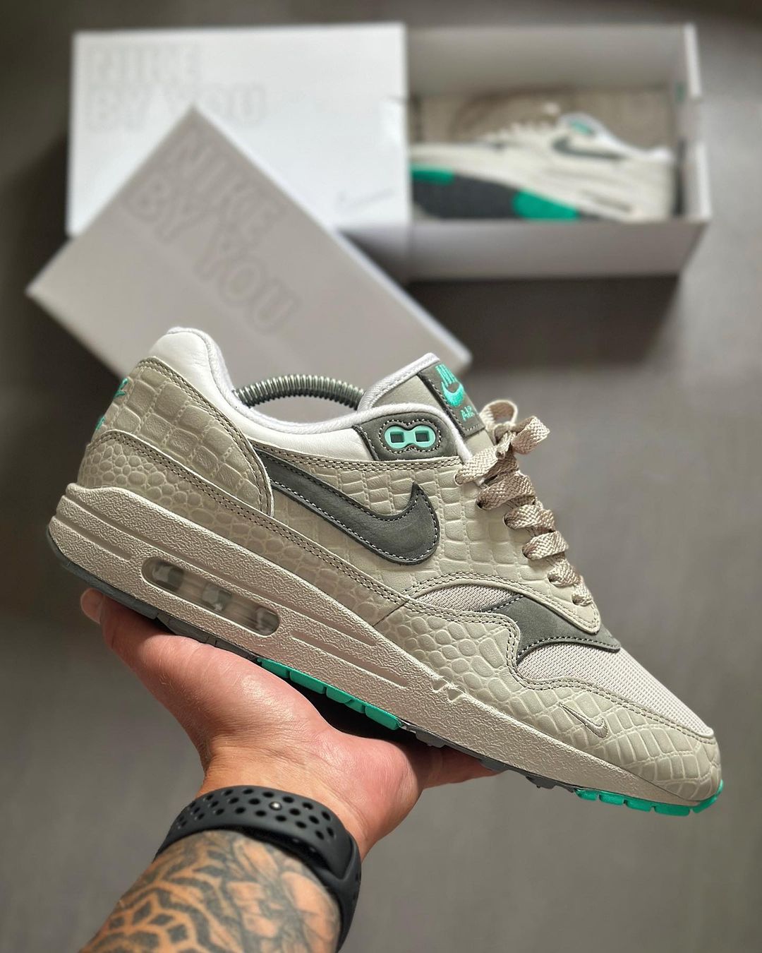 Nike-Air-Max-1-By-You-Grey-Mint