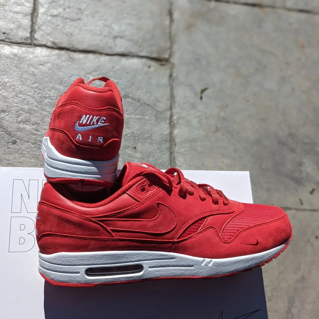 Nike Air Max 1 By You Red October @sa21durk