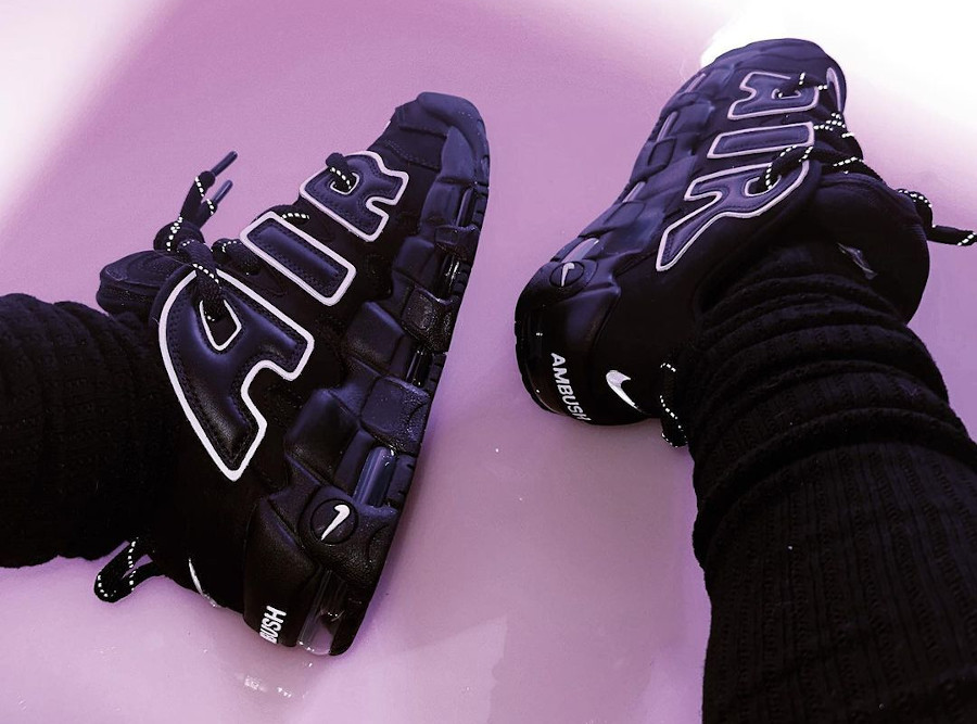 Nike Air More Uptempo Low Pippen x Ambush noire FB1299-001