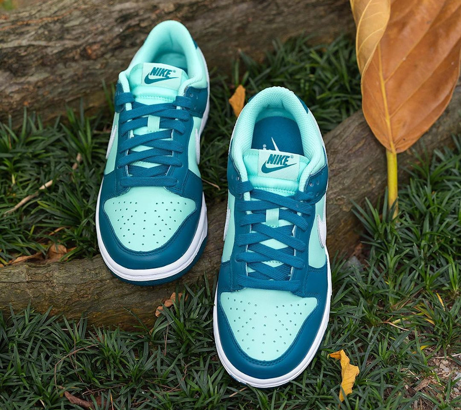 Nike amazon Dunk Low Geode Teal pas cher