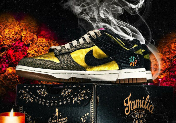 Nike Dunk Low PRM Dia de Muertos 2023 Con Mi Familia (couv)