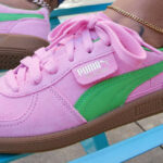 Puma Palermo Pink Delight Rose on feet 397549-01