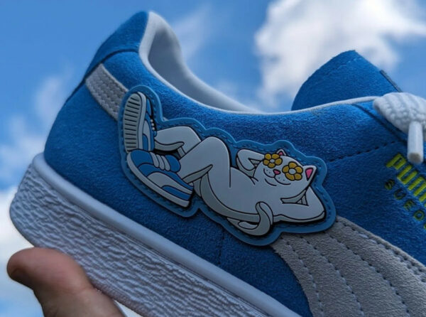 Puma Suede x RIPNDIP Chat Blanc Lord Nermal 393537-01