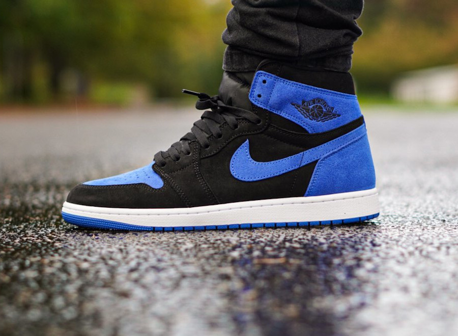 AJ1 High OG Royal Reimagined on feet DZ5485-042