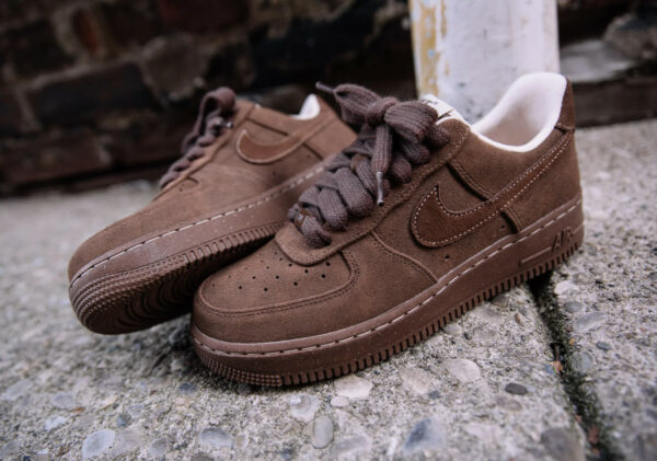 Nike AF1 Low Wmns Cacao Wow 2023 Suede Marron FQ8901-259