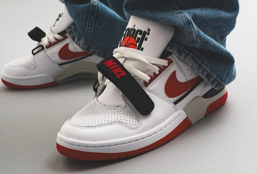 Nike Air Alpha Force 88 Low Chicago White Red pas cher