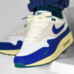 Nike Air Max 1 Athletic Department Midnight Navy on feet FQ8048-133