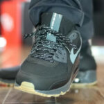 Nike Air Max 90 Anthracite Smoke Grey Light Brown on feet (2)