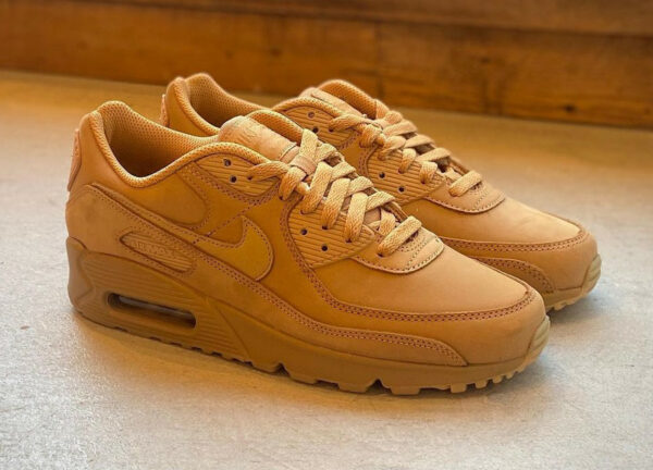 Nike Air Max 90 PRM Wheat Flax 2023 Bucheron FZ5102 299 600x432