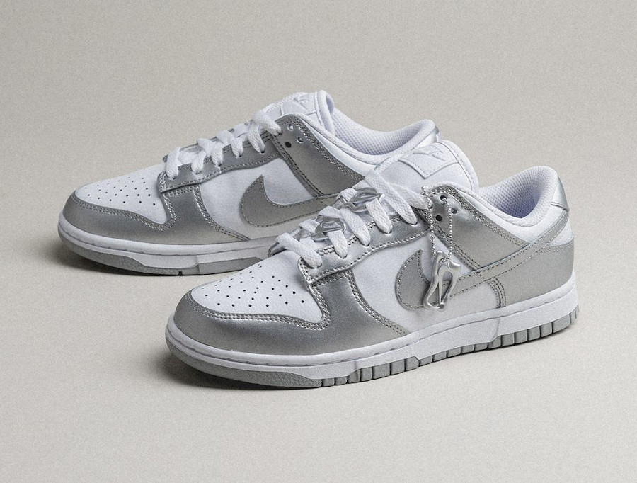 Nike dunk outlet low argent