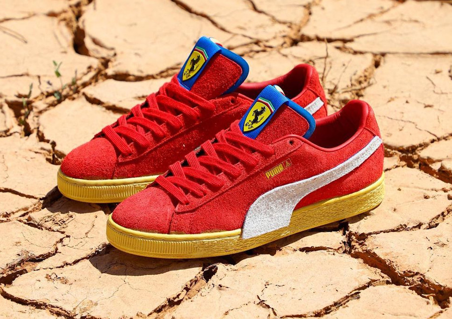 Puma ferrari deals femme jaune