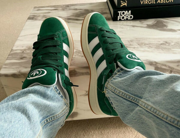 Adidas campus hotsell vert sapin
