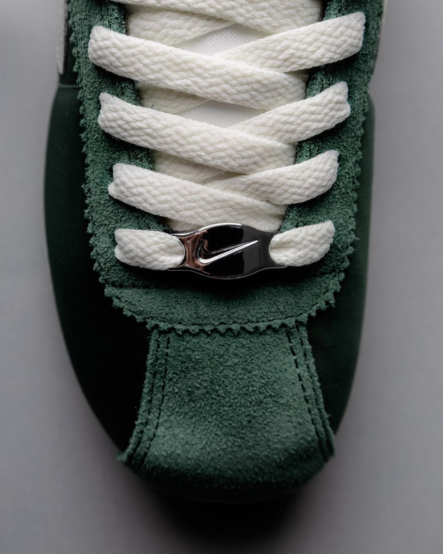 Nike Cortez Textile vert foncé (5)