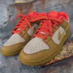 Nike Dunk Low Wmns Bronzine and Sesame FQ8897-252