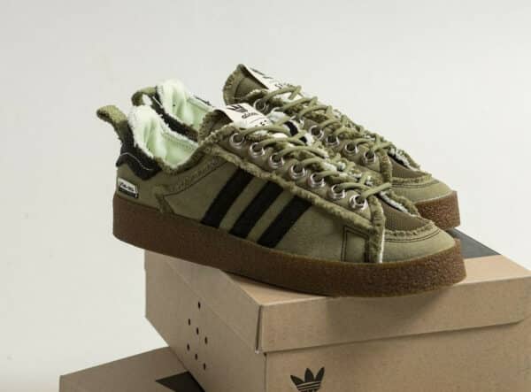 Song for the Mute x adidas 002 vert kaki (couv)