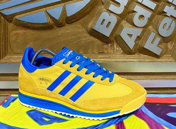 adidas SL 72 RS Malmo Utility Yellow Bright Royal IE6526 600x440