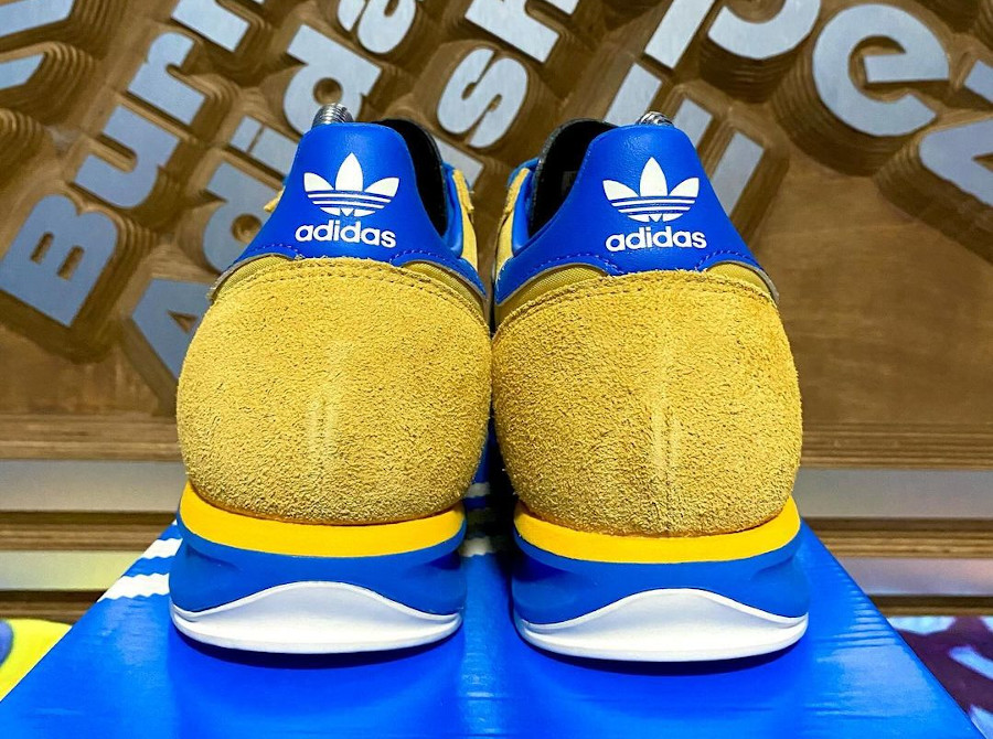 adidas SL 72 Reshaped jaune et bleu (4)