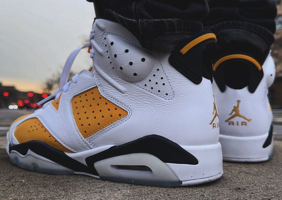 Air Jordan 6 Yellow Ochre