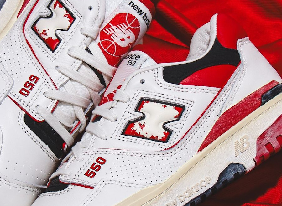 New balance 3 vintage red deals