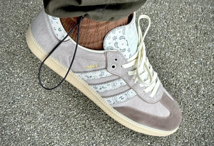 Offspring x Adidas Samba Paisley