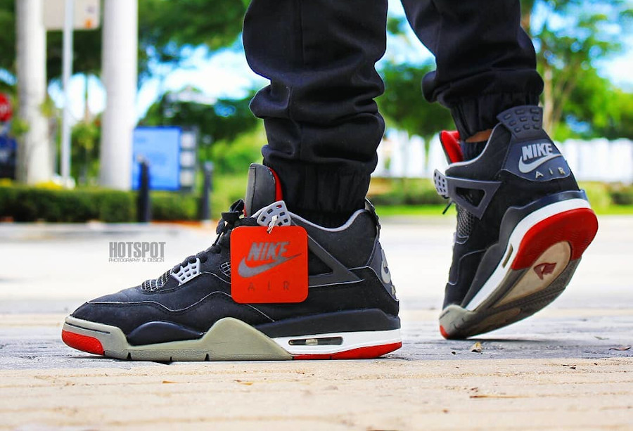 Origines et histoire des Air Jordan 4 Bred