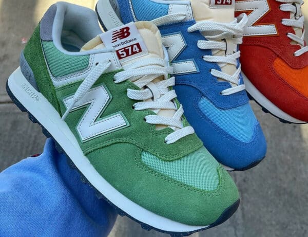 NB 574 U574RCC 70'New Balance 327 PS Кросовки Chive Green (couv)