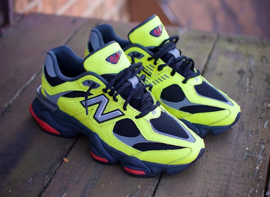 Get Las Nuevas New balance 247 TT Moonbean & Dragonfly Shifted Sport Pack Team Red Tea Tree jaune fluo (couv)