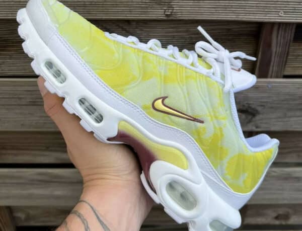 Nike Air Max Plus TN1 Lemon Acid Wash jaune citron couv 600x459